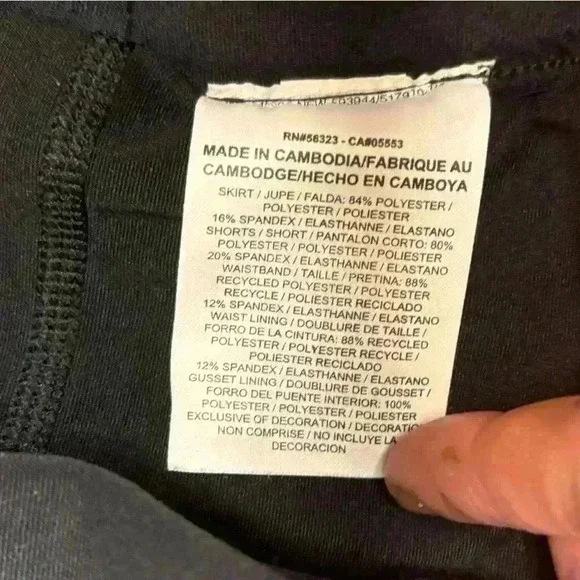 Nike Black Dri-Fit Court Victory Tennis Skirt Size XS (RARE!) - Picture 5 of 6